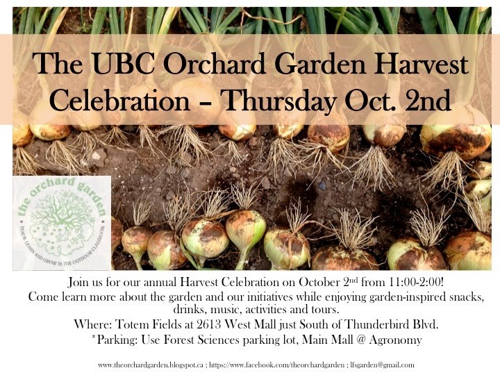 orchard garden harvest celebration Oct 2014