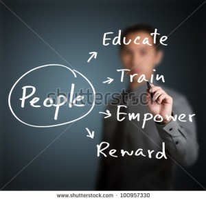 stock-photo-personnel-manager-writing-human-resource-management-concept-for-developing-skill-ability-100957330