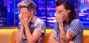 narry laughing too hard