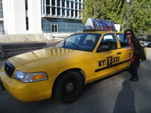 NYC Taxi on campus