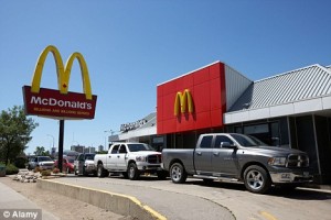 The large menus in fast food restaurants are a huge factor in the slower delivery of food.