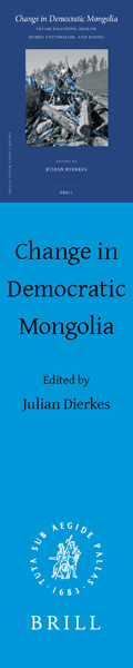 Brill: Change in Democratic Mongolia