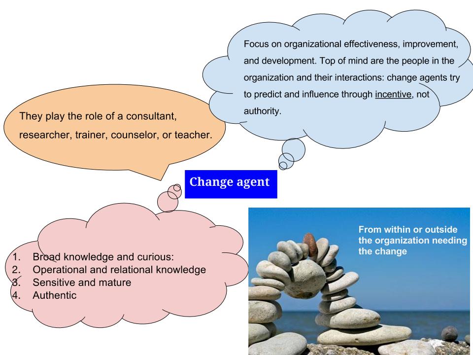 IBS Change Agents definition