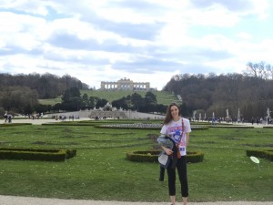 Sightseeing in Vienna, Austria.