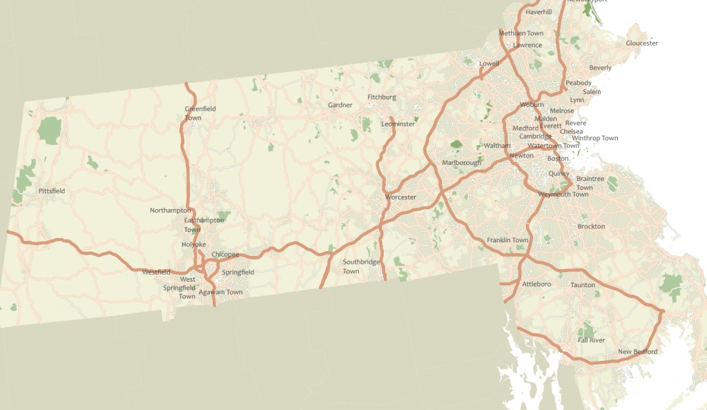 Small-Format Reference Map of Massachusetts – Nayanika Sukumar