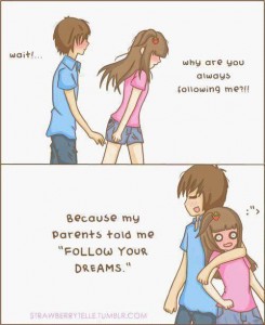 Cutest confession ever.
