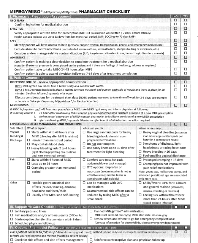 Mifegymiso – OEE Student Toolbox For Practicums