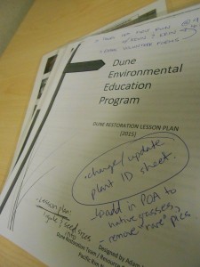 The D.E.E.P. lesson plan package I created, with editing notes.