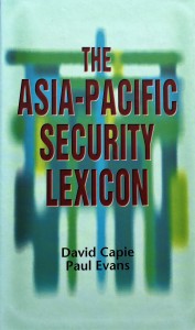 The Asia-Pacific Security Lexicon