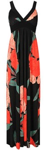 Forever 21 Midnight Floral Maxi $25