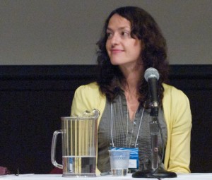 Shana Kimball at the PKP Conference (Courtesy J. Miller)