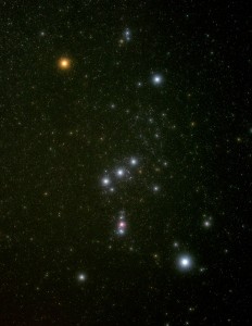 The constellation Orion