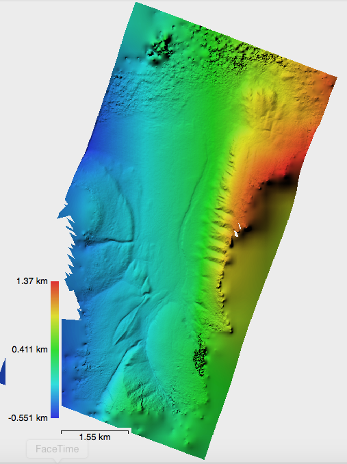 Figure 1.1 Inaccuracies of the AF lowland DEM