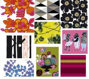 Selection of Marimekko prints