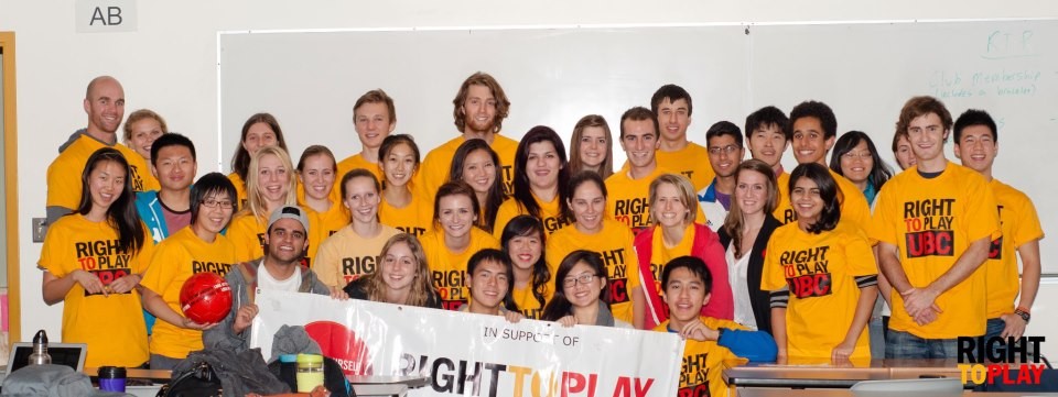 Right to Play UBC