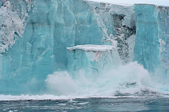 ice shelf collapse, ice, yukon, canada