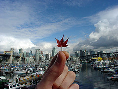 vancouver, canada, maple leaf