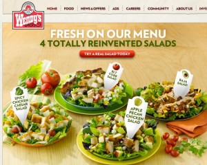 Wendy's -- Green is the main colour 