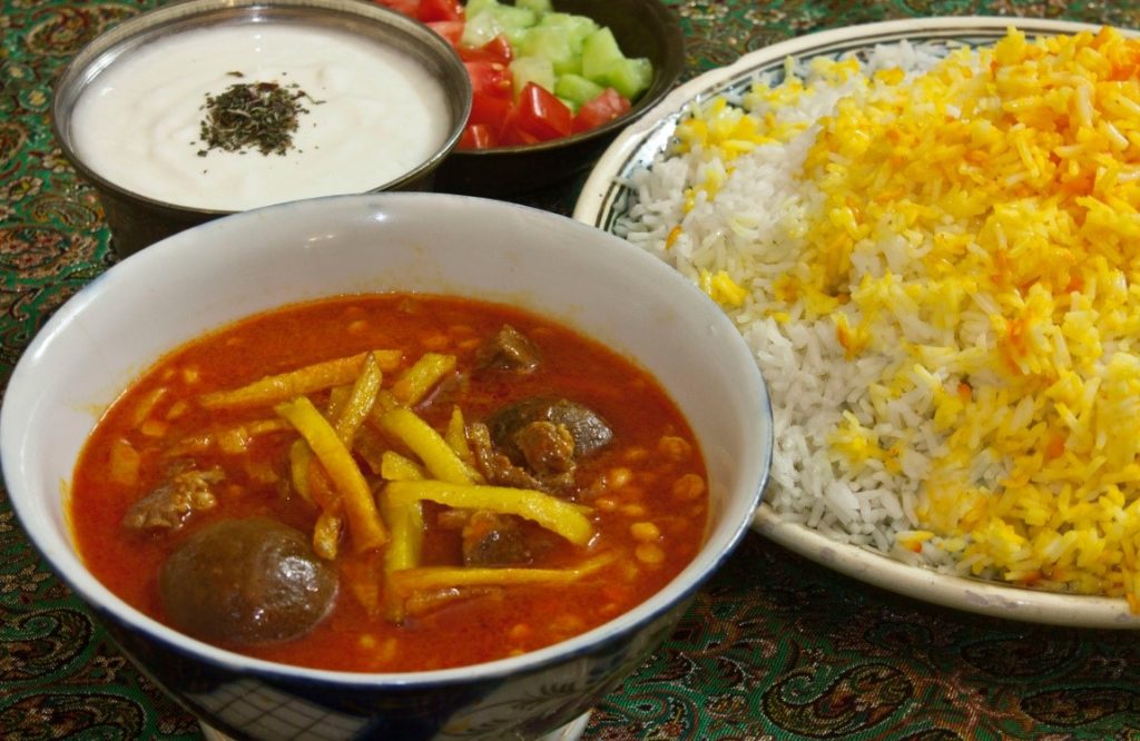 Gheimeh is one of the best Persian foods