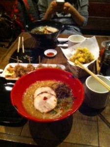 Ramen with one of my best friends ever to recharge after a chemistry lab- before studying for our bio midterm together. Yay for best friends!!