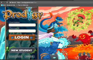 prodigy math game sign up