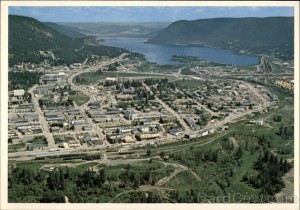 Aerial View of City Williams Lake