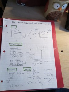 Apparently, my heartbeat looked like the squiggles in the top right whenever I thought about thermo...