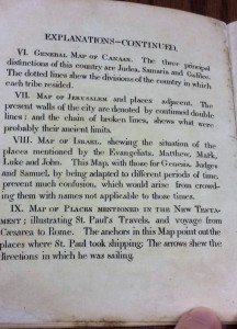 Explanations Continued (1819 Bible Atlas)