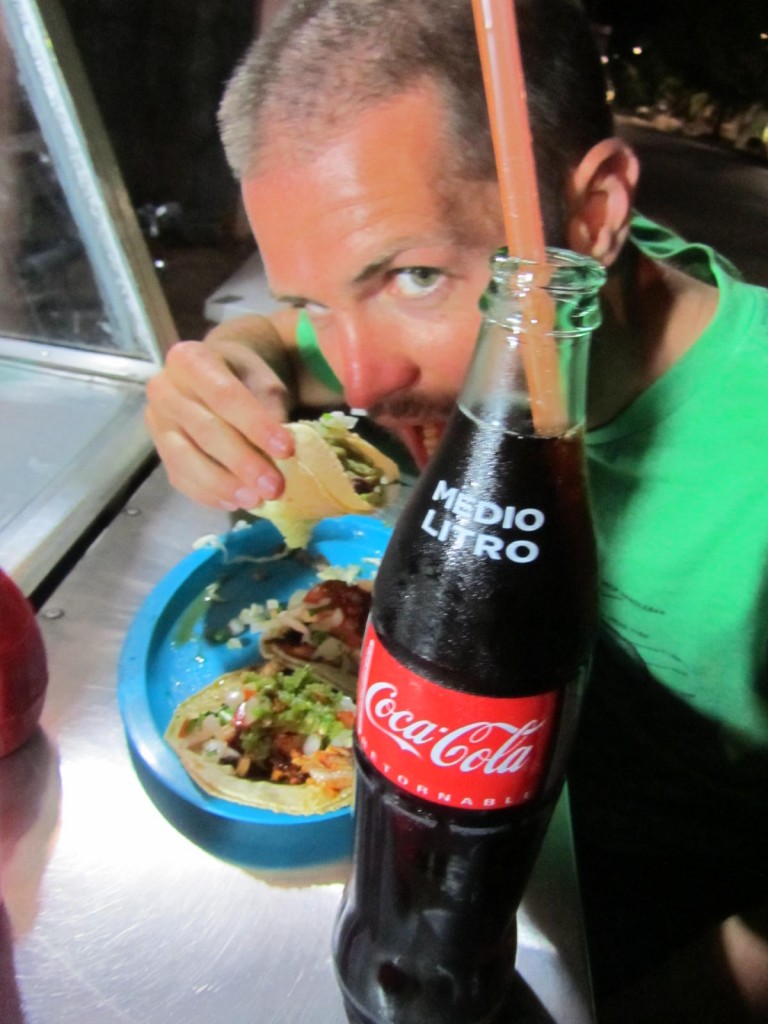 To complete the ritual, wash is down with some good old Mexican cola. Made with real cane sugar!