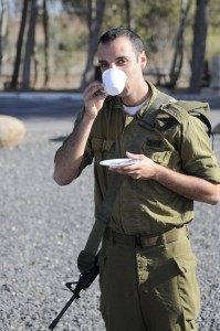 Yoni at southern IDF base