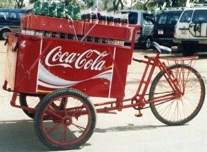 Local Entrepreneurs' Coke Handy Cart 